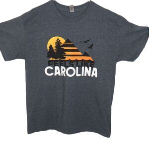 Gildan Ultra Cotton Parmalee Feels Like Carolina Tee Unisex Adult Size Large